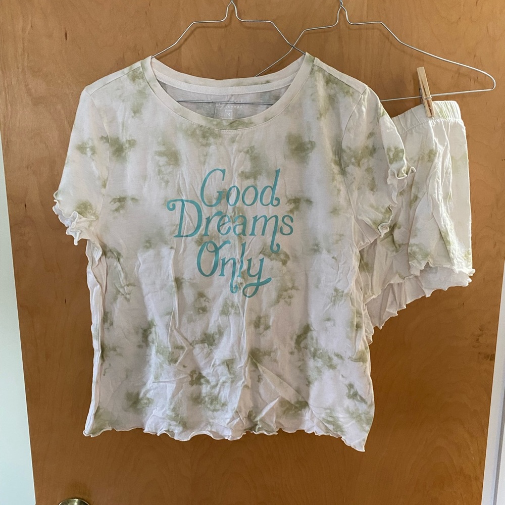LC Lauren Conrad Lettuce Hem Lounge Set